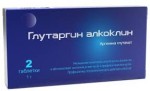 Глутаргин алкоклин, таблетки 1 г 2 шт