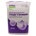 Подгузники для взрослых, Bona Mente (Бона Менте) р. ХL 10 шт на липучках