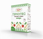 Хлопья овсяные, Эндакси 1 кг Геркулес экстра ТУ картон. коробка