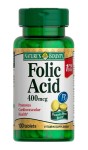 Фолиевая кислота, Nature's Bounty (Нэйчес Баунти) таблетки 400 мкг 100 шт