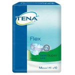 Подгузники для взрослых, Tena (Тена) р. M 10 шт Флекс супер