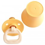 Соска-пустышка латексная, 1 шт арт. 1311 звездочка с кольцом без индивид. упак.