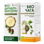 Набор, Байкальская легенда Помощь иммунитету БиоЧага 6 г + БиоДигидрокверцетин 5 г