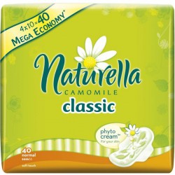 Прокладки женские, Naturella (Натурелла) 40 шт нормал с крылышками