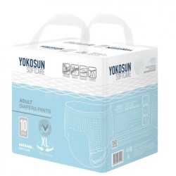 Подгузники для взрослых 10 шт. YokoSun р. XL  (130-170 см)