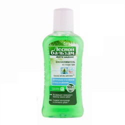 Ополаскиватель для полости рта Лесной бальзам Фито Баланс натуральное отбеливание и уход за деснами на отваре трав 400 мл