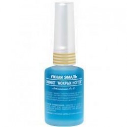 Средство для ногтей Умная эмаль эффект мокрых ногтей 15 мл